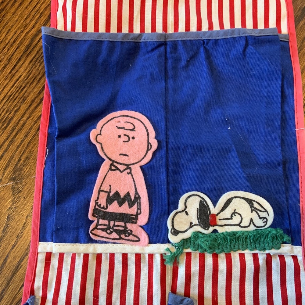 VTG 1970 Peanuts Simon Simple Originals Wall Pocket Snoopy Charlie Brown Lucy - Picture 2 of 11